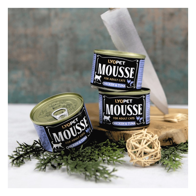 Mousse Cat Chicken & Tuna 170g